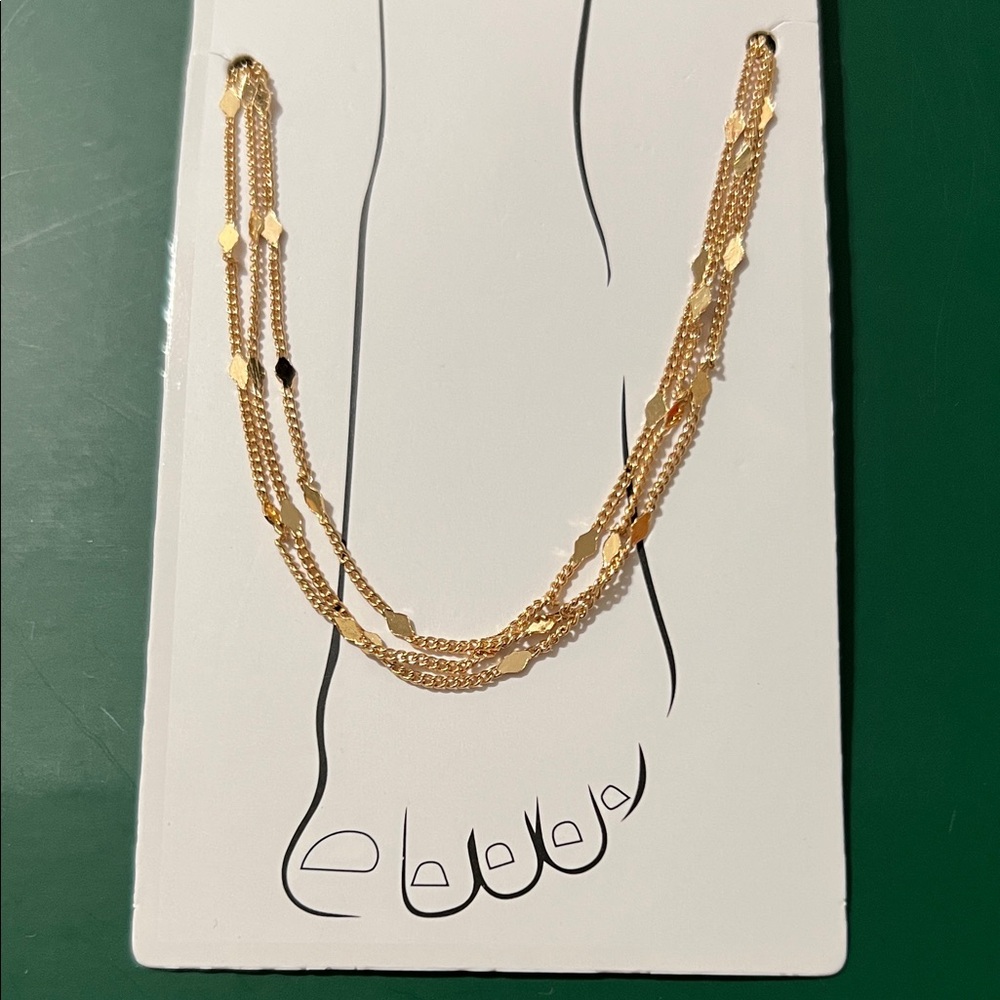 Elegant Gold Chain Anklet